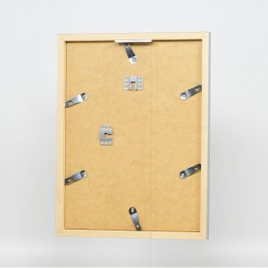 Houten lijst Top Cube 21x29,7 cm zilver normaal glas