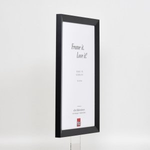 Gladde houten lijst Top n zwart 21x29,7 cm ontspiegeld glas