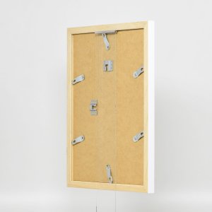 Gladde houten lijst Top n wit 21x29,7 cm antireflecterend glas