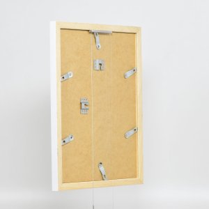 Gladde houten lijst Top n wit 21x29,7 cm antireflecterend glas