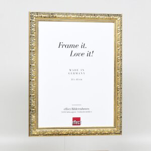 Effect houten lijst profiel 94 goud 21x29,7 cm normaal glas