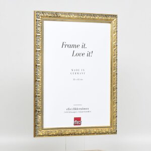 Effect houten lijst profiel 94 goud 21x29,7 cm normaal glas