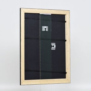 Effect houten lijst profiel 94 zwart 21x29,7 cm normaal glas