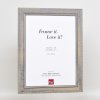 Effect Massief houten fotolijst 2240 grijs 21x29,7 cm Normaal glas