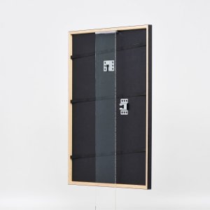 Effect houten lijst profiel 23 rood 23x70 cm Anti-reflecterend glas