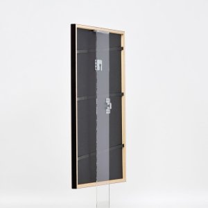 Effect houten lijst profiel 23 rood 23x70 cm Anti-reflecterend glas