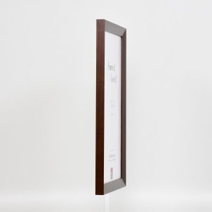 Gladde houten lijst Top n palissander 23x70 cm Antireflecterend glas