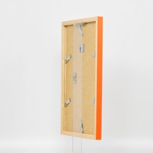 Houten lijst Top Cube 23x70 cm oranje museumglas