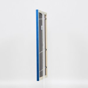 Effect houten lijst Profiel 89 blauw 23x70 cm Museum glas