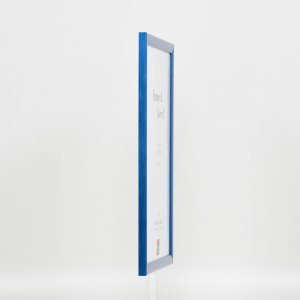 Effect houten lijst Profiel 89 blauw 23x70 cm Museum glas