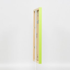 Houten lijst Top Cube 24x30 cm groen antireflecterend glas