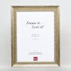 Effect massief houten lijst profiel 28 goud 24x30 cm Museum glas