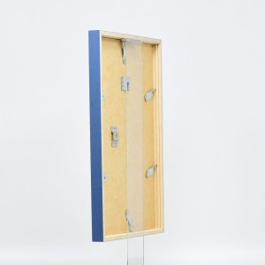 Effect Houten lijst Profiel 35 blauw 25x30 cm Museumglas