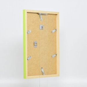 Houten lijst Top Cube 25x35 cm groen normaal glas