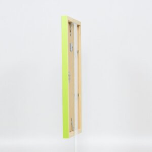 Houten lijst Top Cube 25x35 cm groen normaal glas