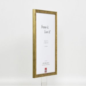 Effect houten lijst profiel 2070 normaal glas 25x50 cm goud