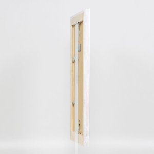 Effect Massief houten fotolijst 2240 wit 25x50 cm Antireflecterend glas