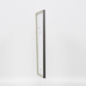 Effect massief houten lijst Profiel 25 groen 25x60 cm Anti-reflecterend glas