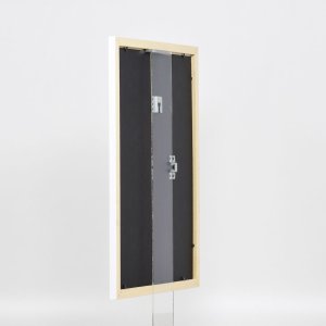 Effect houten lijst profiel 2210 wit 25x60 cm museum glas