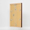 Gladde houten lijst Top n palissander 25x70 cm Antireflecterend glas