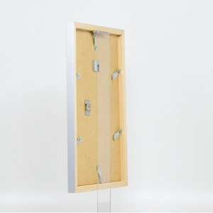 Houten lijst Top Cube 25x70 cm zilver museumglas