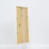 Effect houten lijst Profiel 33 wit 25x80 cm ontspiegeld glas