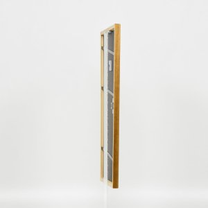 Effect houten lijst profiel 22 bruin-goud 29,7x42 cm Helder glas