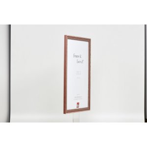 Effect houten lijst profiel 38 bruin 29,7x42 cm normaal glas