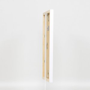 Houten lijst Top Cube 29,7x42 cm wit normaal glas