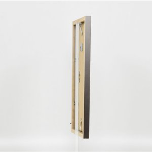 Houten lijst Top Cube 29,7x42 cm platina normaal glas