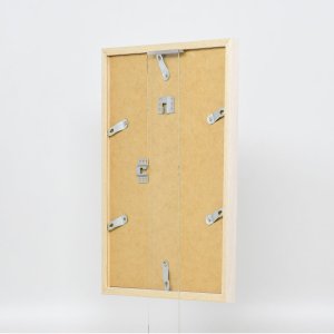 Effect houten lijst profiel 33 wit 29,7x42 cm normaal glas