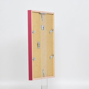 Effect houten lijst Profiel 35 rood 29,7x42 cm normaal glas + afstandhouder