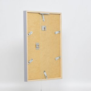 Effect houten lijst Profiel 35 lichtgrijs 29,7x42 cm normaal glas + afstandhouder