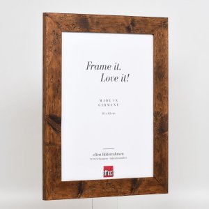 Effect Houten lijst 2400 bruin 29,7x42 cm Normaal glas