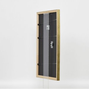 Effect houten lijst profiel 2070 anti-reflecterend glas 29,7x42 cm goud