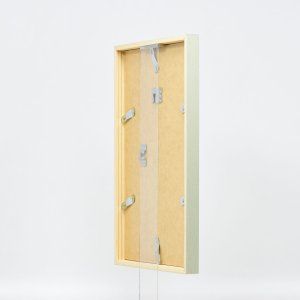 Effect houten lijst profiel 35 groen 30x30 cm ontspiegeld glas