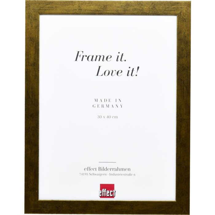 Effect Fotolijst 2311 antiek goud 30x40 cm anti-reflecterend glas