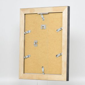 Effect massief houten lijst profiel 28 goud 30x45 cm Helder glas