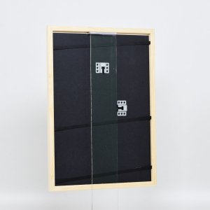 Effect houten lijst Profiel 89 wit 30x45 cm Museum glas