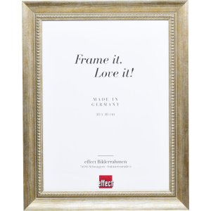 Effect massief houten lijst profiel 28 goud 30x45 cm Museum glas