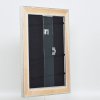 Effect houten lijst profiel 95 zilver 35x50 cm Normaal glas