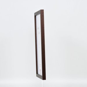 Effect houten lijst profiel 33 wengé 40x40 cm normaal glas