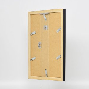 Effect houten lijst Top n zwart 40x40 cm acrylglas