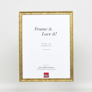 Effect houten lijst profiel 2070 anti-reflex glas 40x40 cm goud