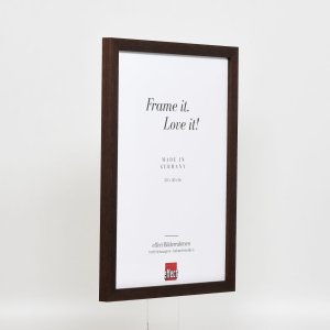 Effect houten lijst profiel 33 wengé 42x59,4 cm normaal glas