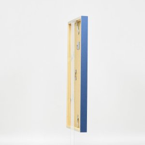 Effect houten lijst profiel 35 blauw 42x59,4 cm anti-reflexglas