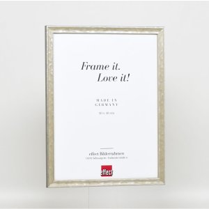 Effect houten lijst profiel 2070 anti-reflex glas 42x59,4 cm zilver