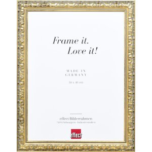 Effect houten lijst profiel 94 goud 50x65 cm museum glas