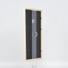 Effect houten lijst Profiel 38 wit 7x10 cm ontspiegeld glas