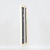 Effect houten baroklijst profiel 37 wit 7x10 cm Museumglas